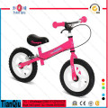 12 pulgadas Bicicleta rosada del juguete del bebé / bici que camina de los niños / bici de la balanza